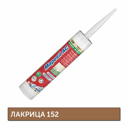 Герметик силикон Mapei Mapesil AC 152 лакрица 310мл купить в ...